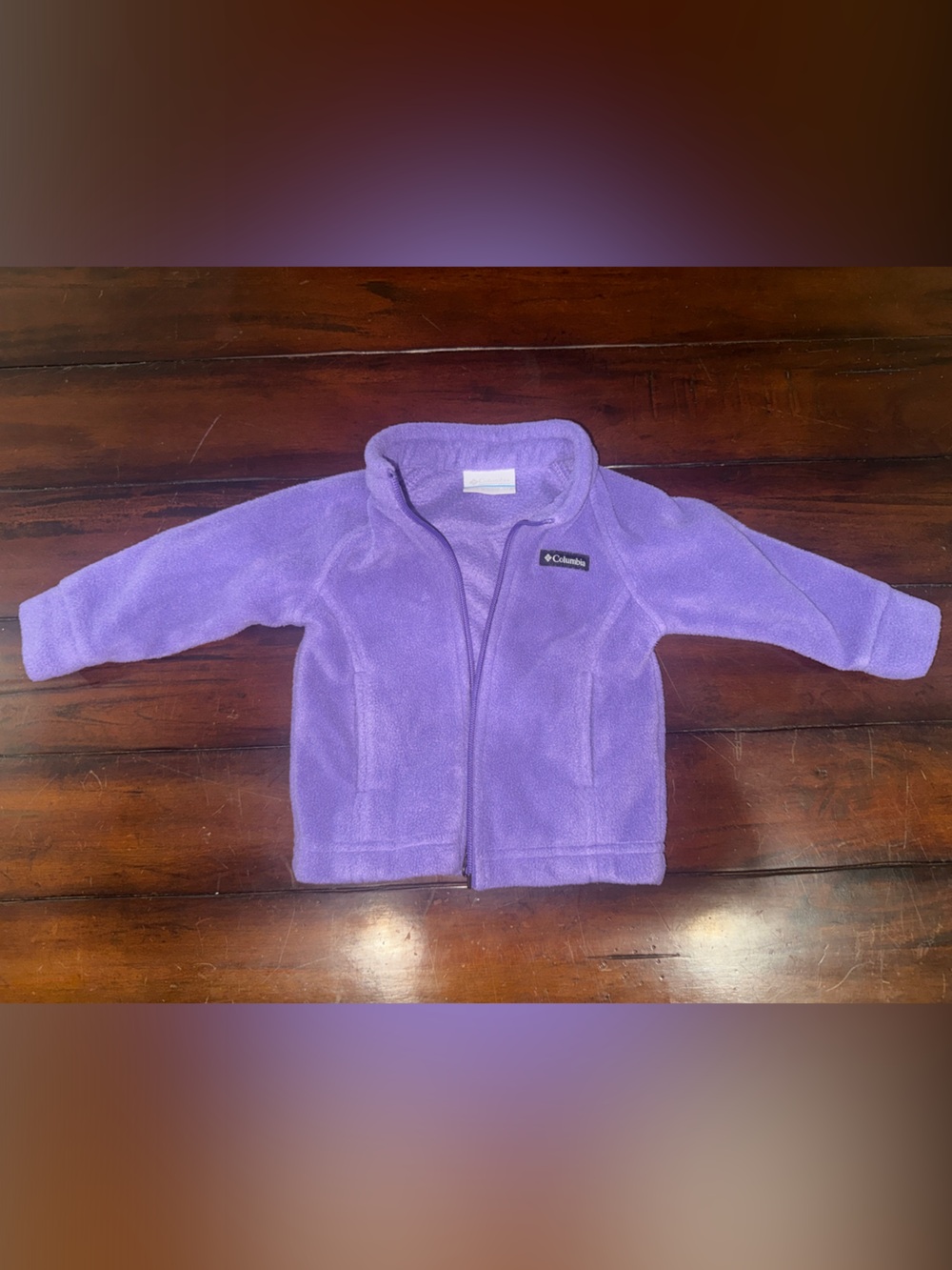 Columbia Purple Fleece Jacket